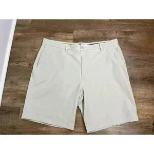 Vineyard Vines On The Go Men's Shorts Off White 38 8" Inseam Performance Golf